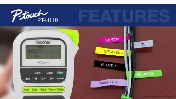 Brother PT H110 - Image 3