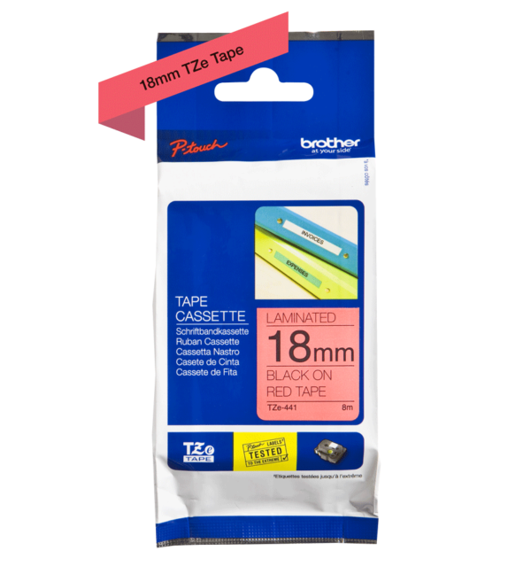 Brother TZe-441 laminated Labeling Tape - Image 3