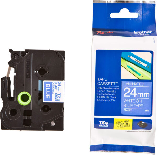 Brother TZe-555 laminated Labeling Tape