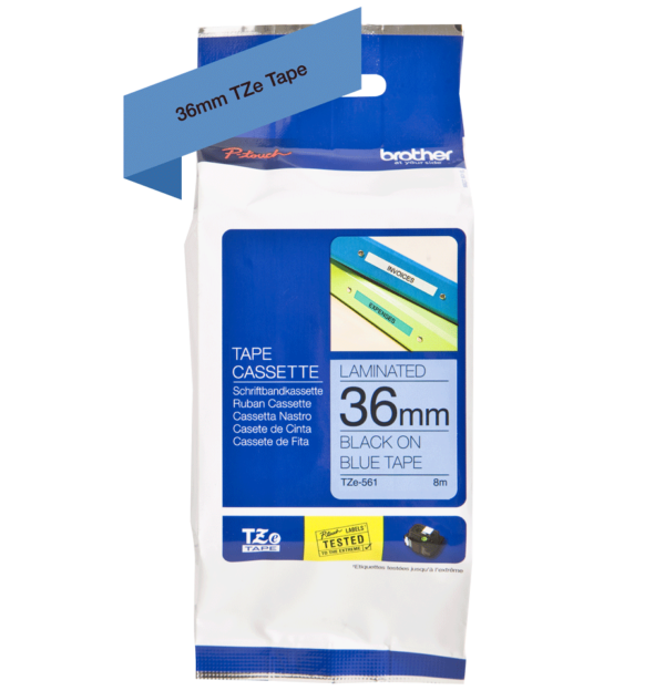 Brother TZe-561 laminated Labeling Tape - Image 2