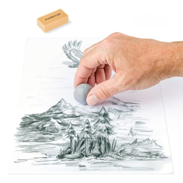 STAEDTLER® 5427 Kneadable Eraser + Gum Eraser - Image 2