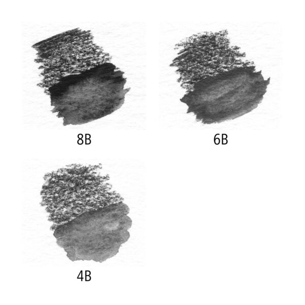 Mars® Lumograph® aquarell 100A Watercolour graphite pencil Set of 4 - Image 3