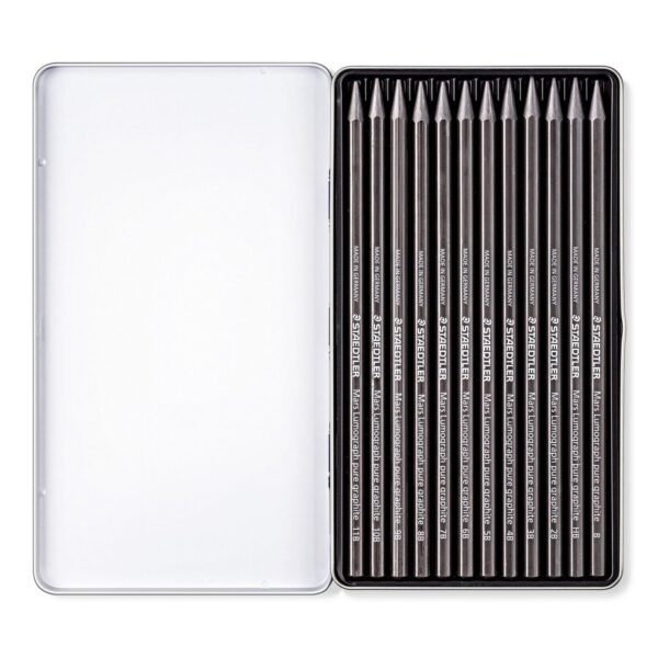 Mars® Lumograph® pure graphite 100G Full graphite Pencil - Image 3