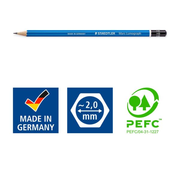Mars® Lumograph® 100 Drawing pencil - Image 3