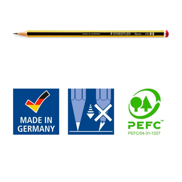 Noris® 120 Graphite pencil - Pack of 6 - Image 2