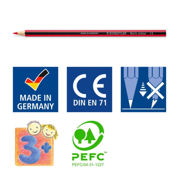 Noris® colour 185 Coloured Pencil - Promo Pack - Image 2