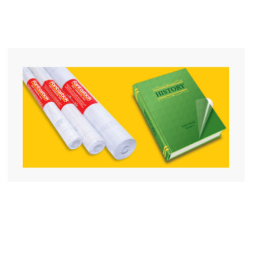 Fantastick Adhesive Foil Transparent Frosted 45cmx10Y, FK-AFT4510-6003