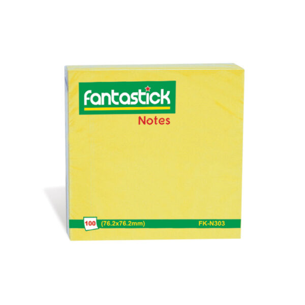 Fantastick Self Sticky Pad 3x3inch FK-N303,
