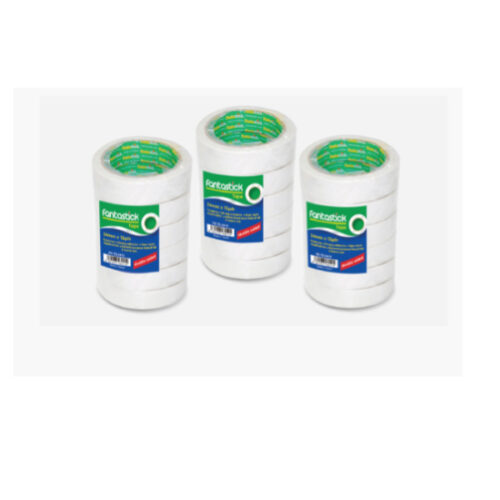 Fantastick Double sided Tape 2Inch x 12yds FK-TD-4812N - Pack of 3 Roll