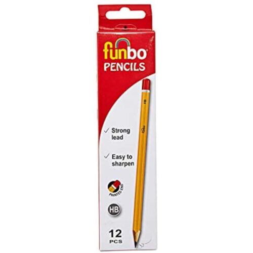 Funbo HB Pencil Yellow FO-PW-453 - Box of 12