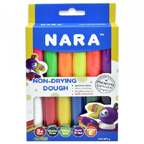 Kiddy Clay Non Drying Dough 12 Color