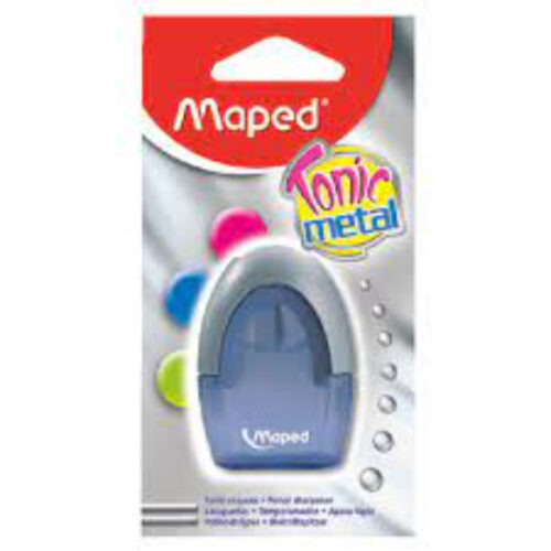 Maped Sharpener 2Hole Tonic Metal Blister MD-006900