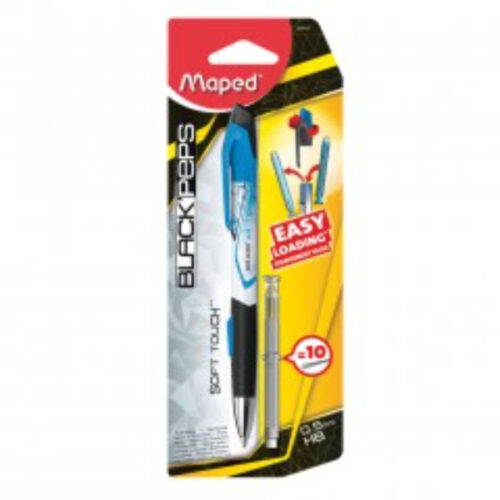 Maped Mechanical Pencil 0.5 BlackPeps Reload Green MD-560033