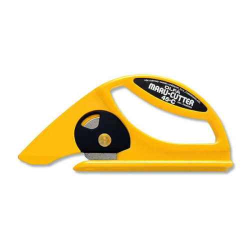 Olfa Utility-Carpet Cutter 45m Rotatory Blade, OL-45-C