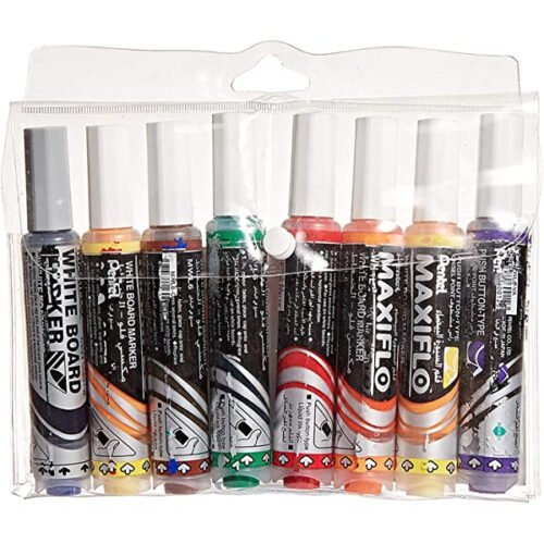 Pentel Maxiflo Whiteboard Marker Chisel Violet, PE-MWL6-V