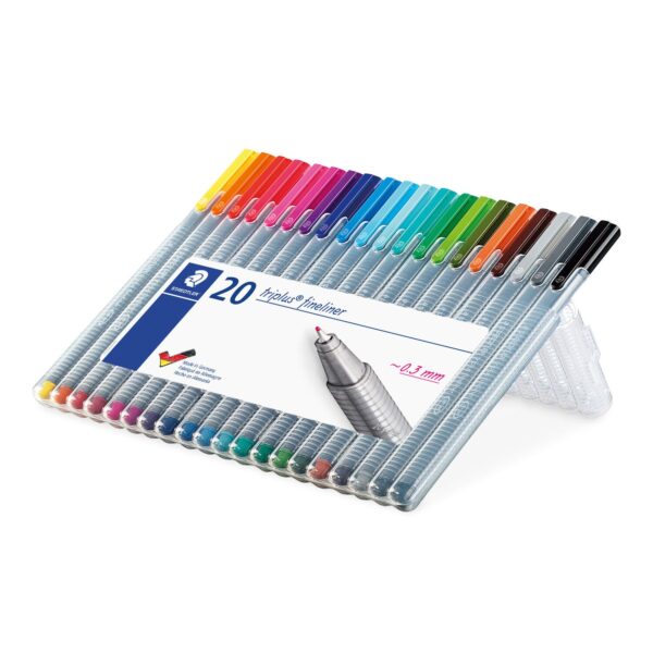 STAEDTLER®  triplus® Fineliner 334 - 20 Colors