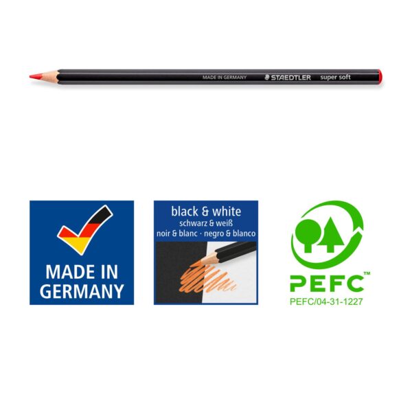 STAEDTLER®149C Super Soft Color Pencils 12colors - Image 4