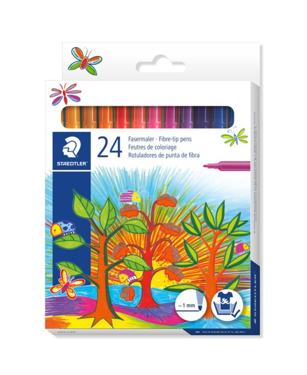 STAEDTLER® 325 Fiber tip Pen Set of 12colors - Image 2