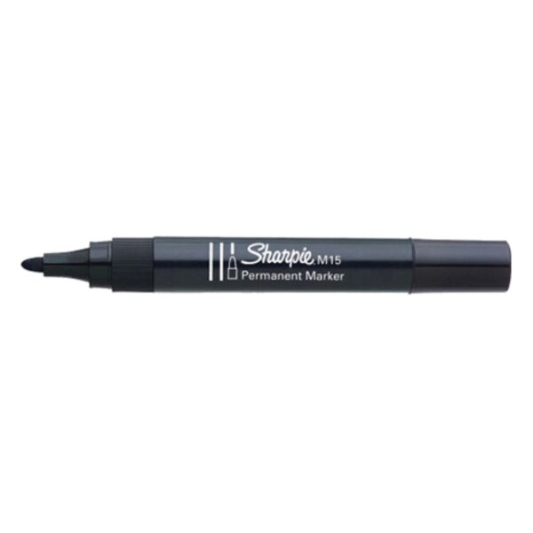 Sharpie Permanent Marker Bullet Black - Blister of 1-Piece