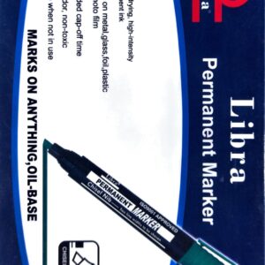 LIBRA Permanent Marker Chisel Tip Green