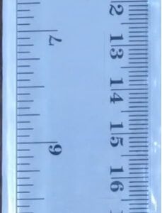 Plastic Ruler 30cm - No. 6031