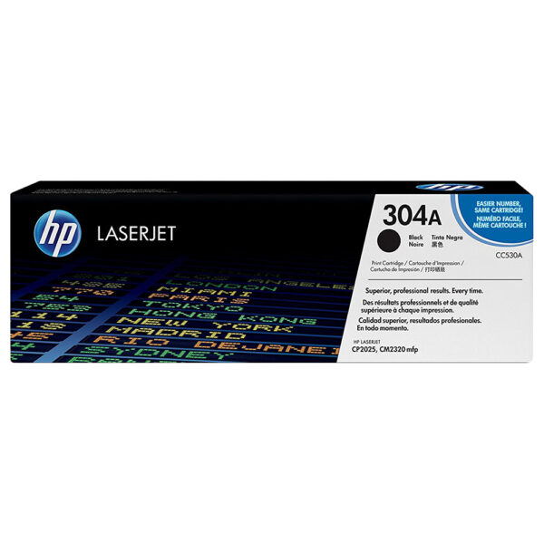 HP 304A Black Toner (CC530A)