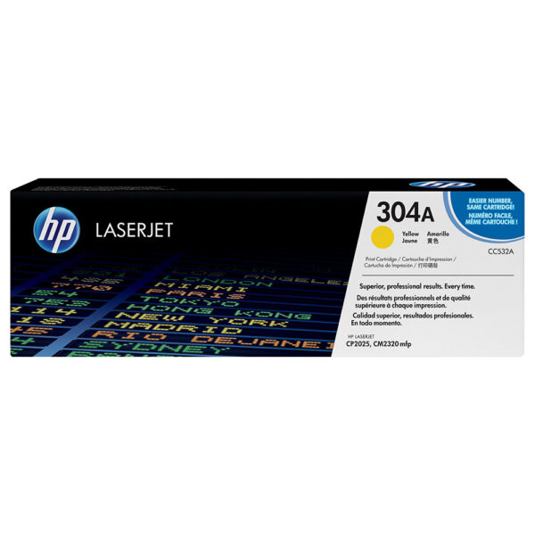 HP 304A Yellow Toner (CC532A)