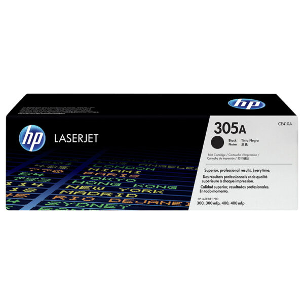 HP 305A Black Toner (CE410A)