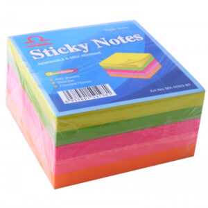 LIBRA Sticky Notes 3x3" 5 Colors Neon