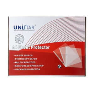 UNISTAR Punched Pocket A4 60mic
