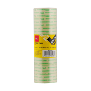 Deli Stationery Tape 18mm×20Y×38um(8rolls/tube)