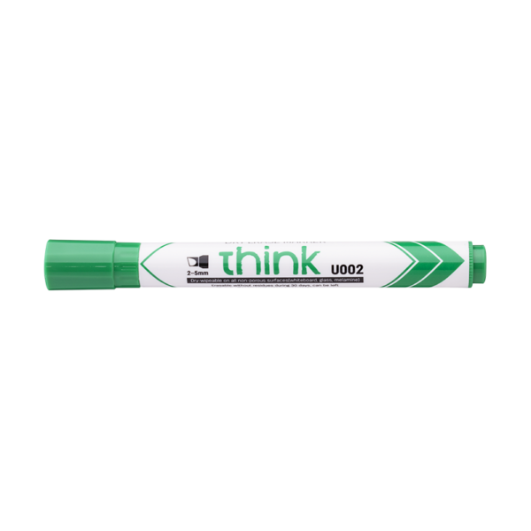 Deli Whiteboard Marker Chisel tip: 2-5mm - Box of 12 Pcs