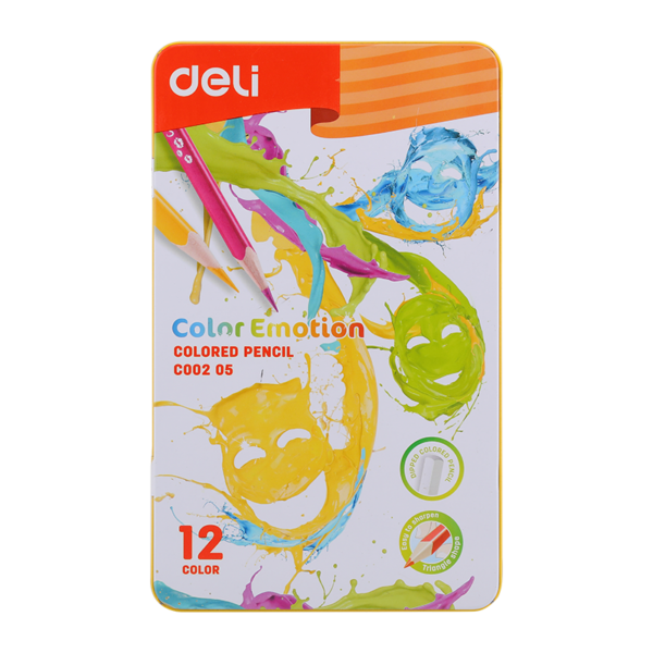 Deli Colored Pencil 12 colors