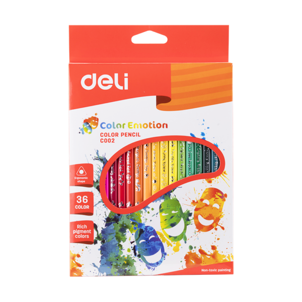 Deli Colored Pencil 36 colors