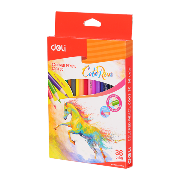 Deli Colored Pencil 36 colors