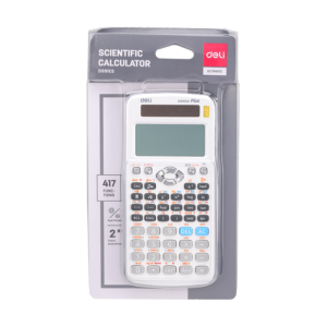 Deli Scientific Calculator 417F-textbook display
