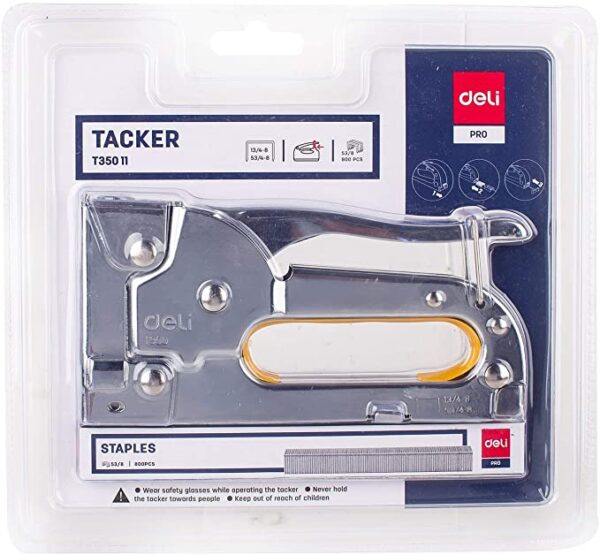 Deli Tacker/Staple Gun Set Tack up to 8 mm thickness