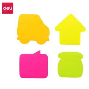 Deli Sticky Notes 76×76mm 3''×3'' 100 sheets
